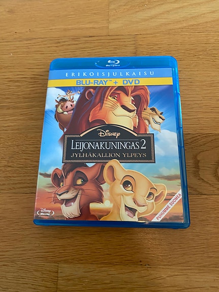 Leijonakuningas 2 blu ray