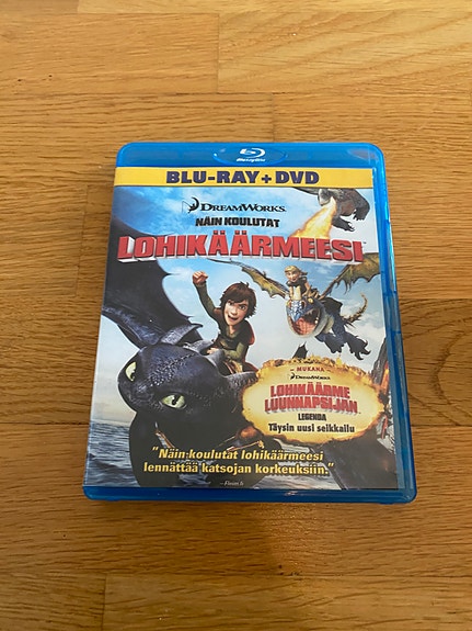 Näin koulutat lohikäärmeesi blu ray