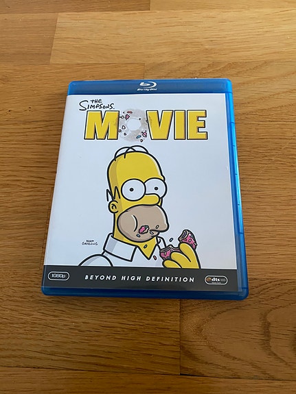 Simpsons movie blu ray