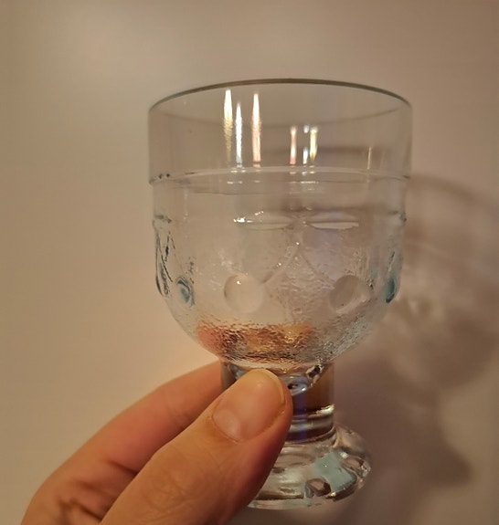 Riihimäen lasi Kirsi snapsilasit.