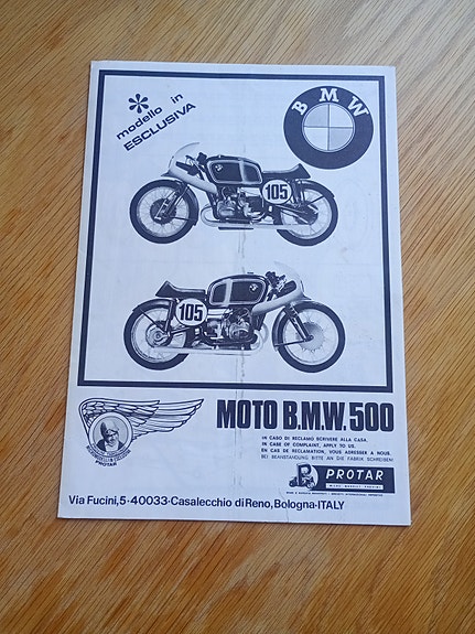 Moto BMW 500 esite