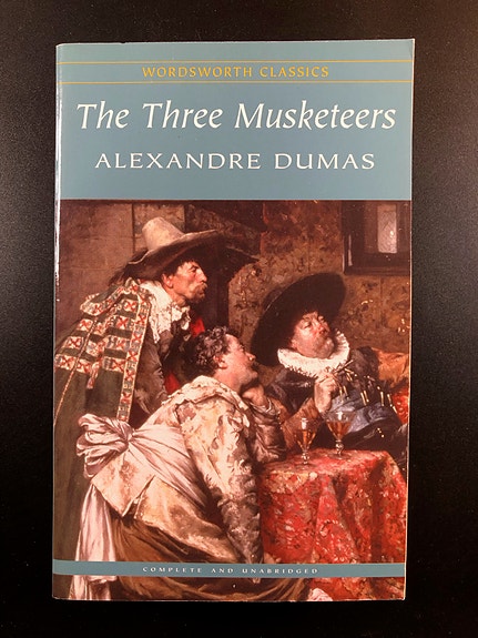 The Three Musketeers by Alexandre Dumas (Book in English)
