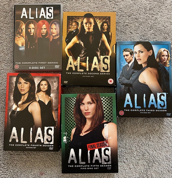 Alias tv-sarja dvd-kaudet 1–5