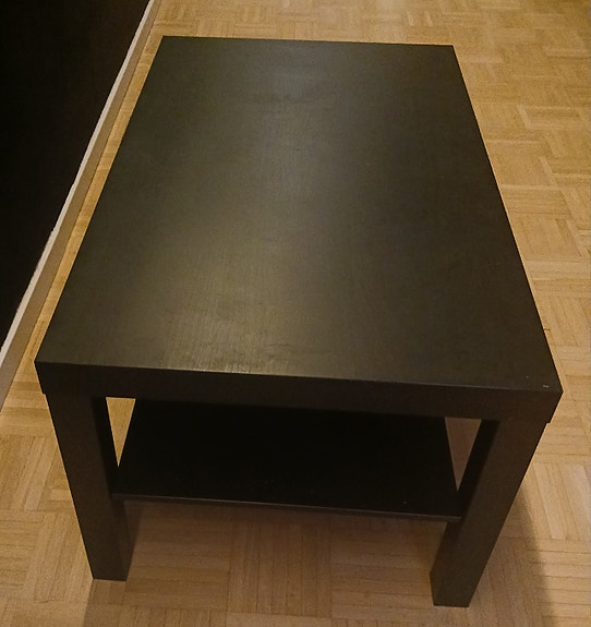 Ikea Lack sohvapöytä musta