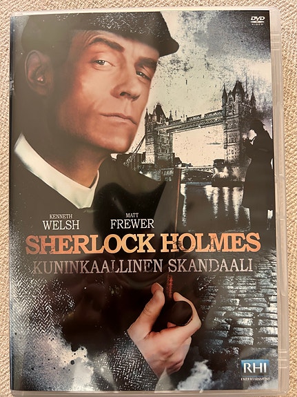 Sherlock Holmes Kuninkaallinen skandaali DVD-elokuva