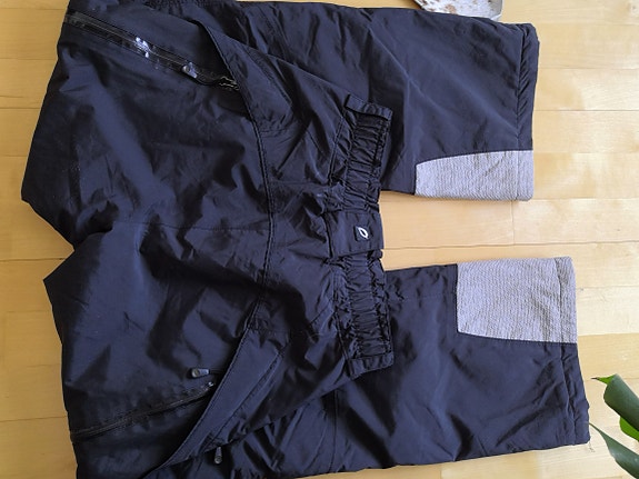 Mustat Halti Drymax lasketteluhousut, koko 38