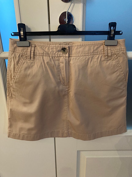 Tommy Hilfiger naisten hame S beige puuvilla