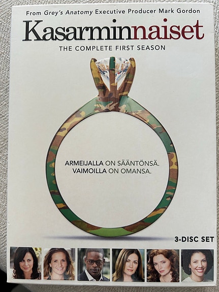 Army Wives The Complete First Season DVD 3-levyn boksi