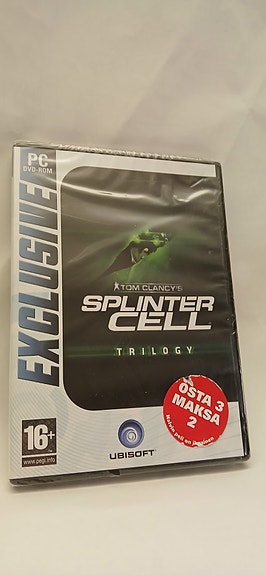Splinter Cell Trilogy PC CD-ROM NIB