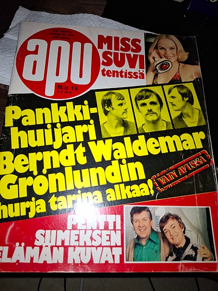 Apu aikakauslehti numero 19 1976