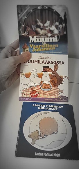 Lasten suosikit: Muumi-elokuva, satukirja ja unilaulu-CD