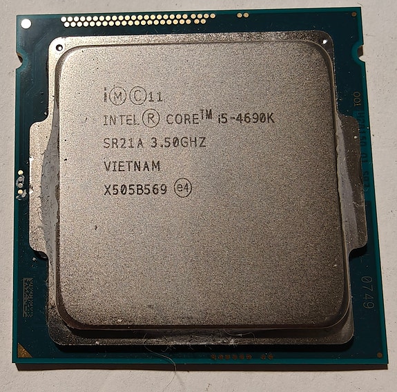Intel® Core™ i5-4690K Processor 6M Cache, up to 3.90 GHz