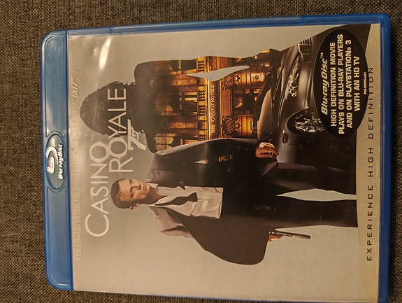 James Bond Casino Royale Blu-ray-elokuva