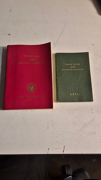 Sähköalan taulukkokirjat