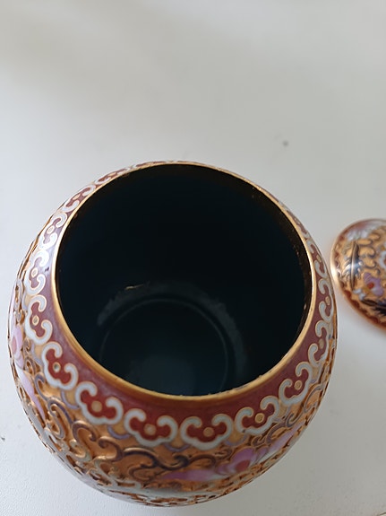 kaunis vintage purkki