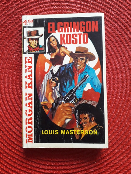Louis Masterson Morgan Kane El Gringon kosto pokkarikirja