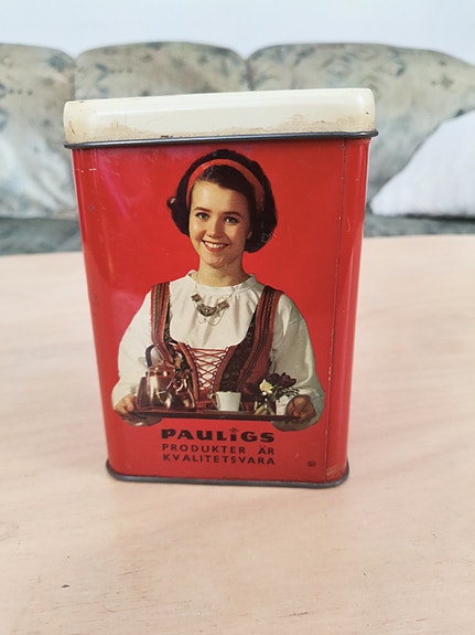 Paulig peltipurkki
