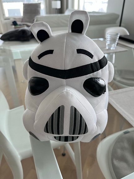 Star Wars pehmolelu valkoinen