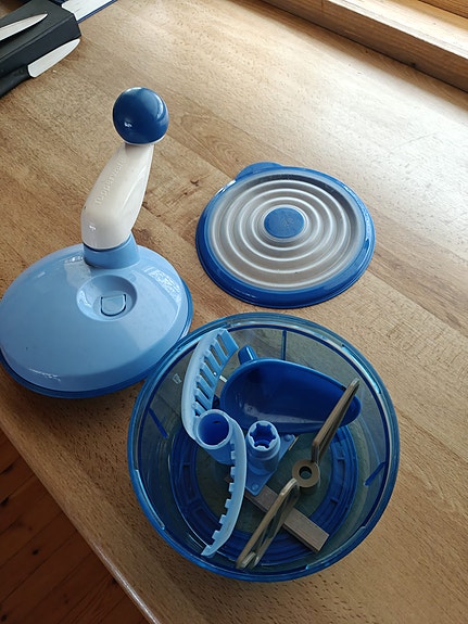 Tupperwaren vihannesleikkuri/salaattilinko