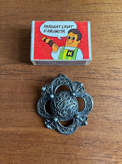 Tinn made in Norway vintage  rintaneula sis.postin