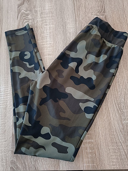 Urban Classics High Wait Camo Tech- leggingsit