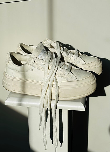 Valkoiset Converse All Stars tennarit koko 40