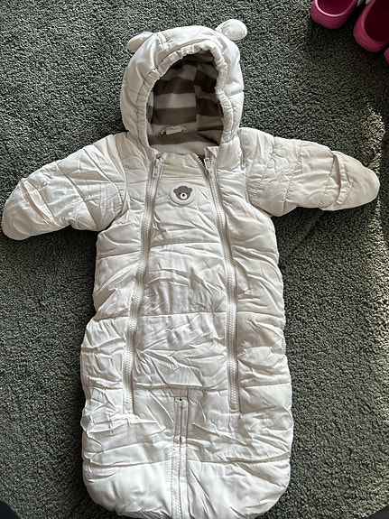 H&M fleece vauvan toppapuku koko 56