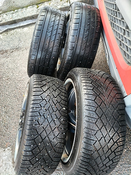 205/45R17 kitkarenkaat Continental, Tracmax