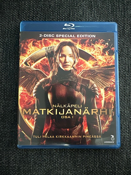 Nälkäpeli Matkijanärhi osa 1 Blu-ray 2-disc special edition