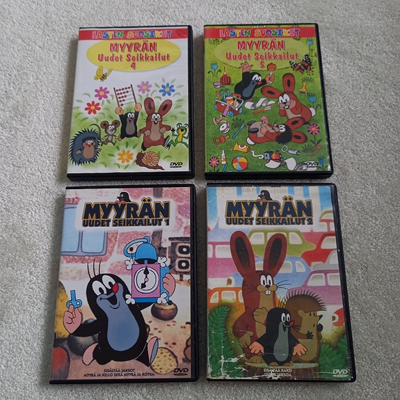Myyrän uudet seikkailut DVD