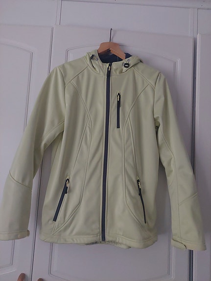 naisten softshell takki 44/46 vaaleanvihreä