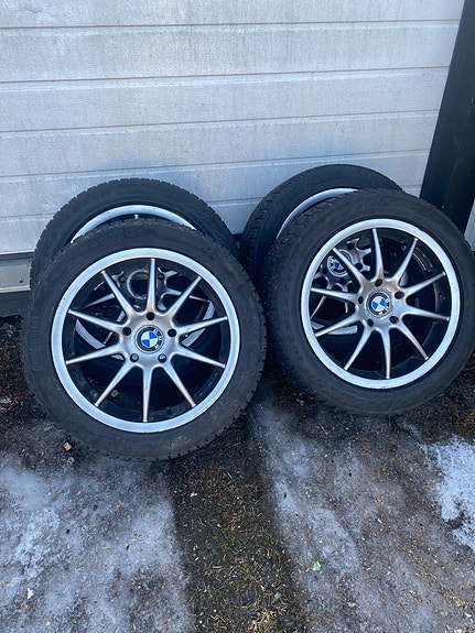 Bmw renkaat vanteilla