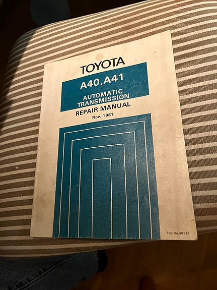 Toyota A40/A41-automaattivaihteiston korjauskäsikirja