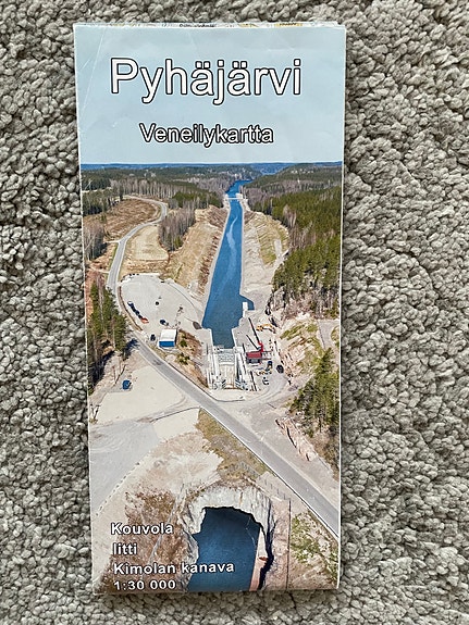 Veneilykartta Pyhäjärvi 2020