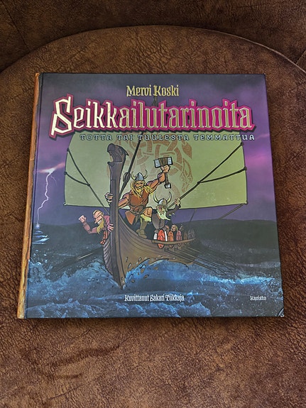 Mervi Koski Seikkailutarinoita kirja kovakantinen