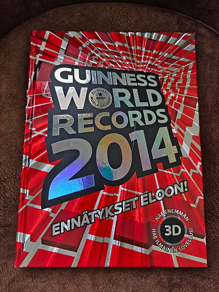 Guinness World Records 2014 kirja suomi