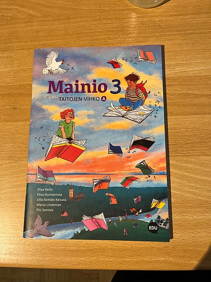 Mainio 3 taitojen vihko A suomen kieli