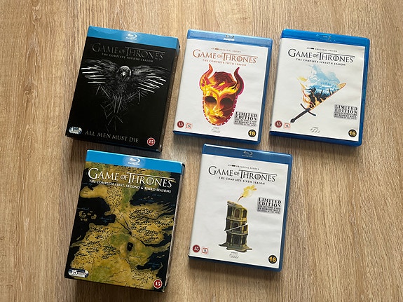 Game Of Thrones Kaudet 1-7