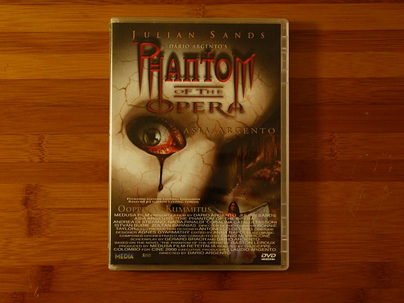 Phantom of the Opera (1998) Dario Argento DVD