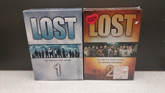 LOST sarjat 1 - 2 tuotantokaudet
