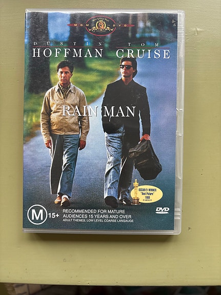 Rain Man elokuva DVD