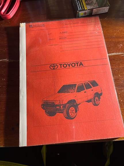 Toyota 4 Runner tekninen erittely
