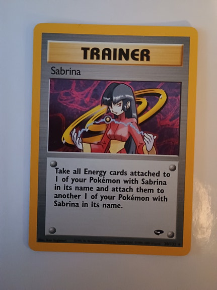 Sabrina Pokemon trainer kortti | Tori