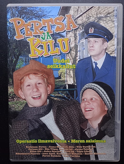 Pertsä ja Kilu Uudet seikkailut DVD-elokuva