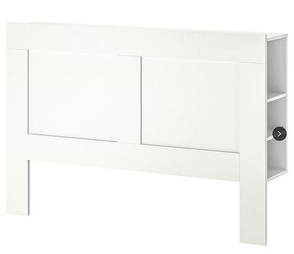 M: Ikea Brimnes sängynpääty 180cm