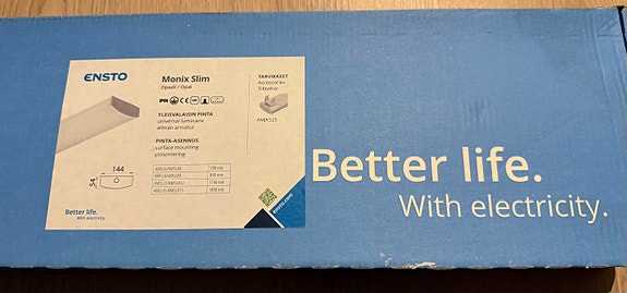 Ensto Monix Slim AMSL15055 yleisvalaisin LED IP44