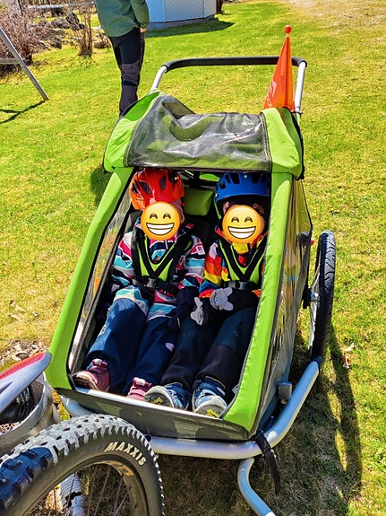 Croozer Kid for 2 pyöräkärry