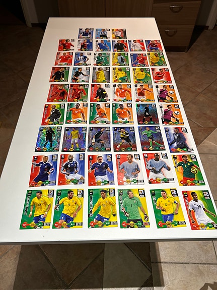 Panini jalkapallo keräilykortit MM-kisat 2010