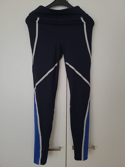 H&M Sport juoksutrikoot naiset XS musta–sininen