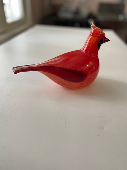 Oiva Toikka lintu Kardinaali